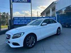 Branco Usado 2019 Mercedes C180 AMG line Sedan | € 23.900 (Caro)