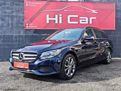Azul Usado 2014 Mercedes C200 Exclusive Carrinha | € 17.900 (Preço justo)