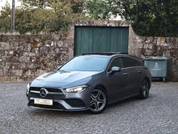 Cinza Usado 2020 Mercedes CLA180 AMG line Sedan | € 28.490 (Bom preço)