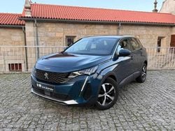 Azul Usado 2021 Peugeot 3008 Active SUV | € 21.490 (Preço justo)