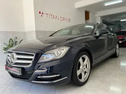 Azul Usado 2013 Mercedes CLS350 Shooting Brake Carrinha | € 23.900