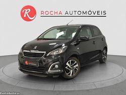 Preto Usado 2018 Peugeot 108 Active Citadino | € 9.999 (Preço justo)