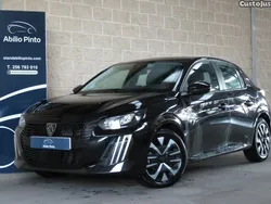 Preto Usado 2024 Peugeot 208 Active Citadino | € 16.990 (Bom preço)