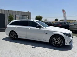 Branco Usado 2021 Mercedes C300e AMG line Carrinha | € 29.950 (Preço justo)