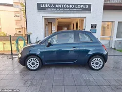 Azul Usado 2018 Fiat 500 Lounge Citadino | € 11.650 (Preço justo)