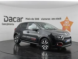 Preto Usado 2021 Citroën C3 Feel Citadino | € 12.599 (Bom preço)