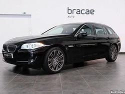 Preto Usado 2013 BMW 520 Luxury Line Carrinha | € 14.900
