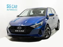 Azul Usado 2021 Hyundai i20 Style | € 13.450 (Preço justo)