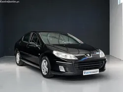 Preto Usado 2008 Peugeot 407 Premium Sedan | € 4.490 (Preço justo)