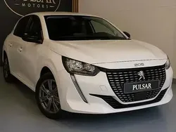 Branco Usado 2021 Peugeot 208 Active Citadino | € 13.990 (Preço justo)