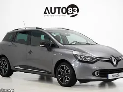 Cinza Usado 2014 Renault Clio GrandTour LIMITED Carrinha | € 12.990 (Preço justo)