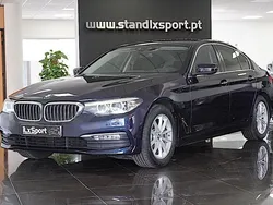 Azul Usado 2017 BMW 520 Sedan | € 25.990 (Preço justo)
