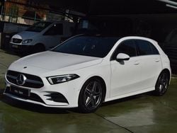 Branco Usado 2022 Mercedes A180 AMG line Sedan | € 32.500 (Preço justo)