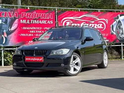 Preto Usado 2008 BMW 318 Carrinha | € 8.950 (Preço justo)