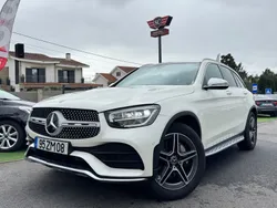 Branco Usado 2019 Mercedes GLC220 SUV | € 38.750 (Preço justo)
