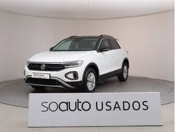 Branco Usado 2023 VW T-Roc Life SUV | € 22.590 (Preço justo)