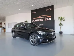 Preto Usado 2020 Mercedes C300e AMG line Carrinha | € 29.900 (Preço justo)