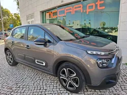 Cinza Usado 2022 Citroën C3 PureTech Citadino | € 13.500 (Preço justo)