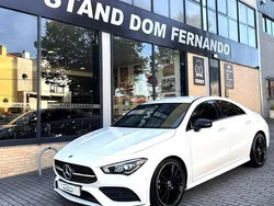 Branco Usado 2019 Mercedes CLA180 AMG line Sedan | € 26.750 (Preço justo)