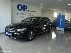 Preto Usado 2017 Mercedes C180 Avantgarde Sedan | € 24.950 (Preço elevado)