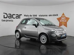 Cinza Usado 2020 Fiat 500 Lounge Citadino | € 9.699 (Bom preço)