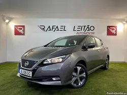 Cinza Usado 2021 Nissan Leaf N-Connecta Citadino | € 15.850 (Bom preço)