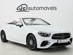 Branco Usado 2022 Mercedes E220 AMG line Cabrios | € 66.500 (Caro)