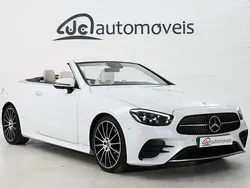 Branco Usado 2022 Mercedes E220 AMG line Cabrios | € 66.500 (Caro)