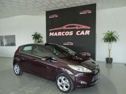 Castanho Usado 2008 Ford Fiesta Titanium Citadino | € 7.900 (Caro)