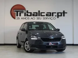 Cinza Usado 2021 Skoda Fabia Ambition | € 11.500 (Preço justo)