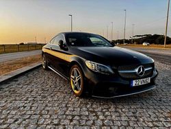Preto Usado 2018 Mercedes C200 Coupé | € 28.500