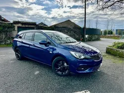 Azul Usado 2021 Opel Astra Design & Tech Carrinha | € 16.990 (Preço justo)