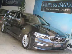 Cinza Usado 2019 BMW 520 Luxury Line Sedan | € 23.480 (Preço justo)