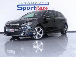 Preto Usado 2016 Peugeot 308 GT-line Sedan | € 13.950 (Preço justo)
