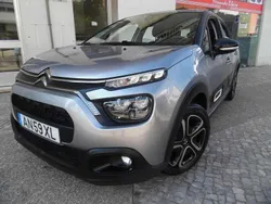 Cinzento Usado 2022 Citroën C3 PureTech Citadino | € 12.950 (Preço justo)