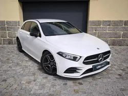 Branco Usado 2020 Mercedes A160 AMG line Citadino | € 23.490 (Preço justo)