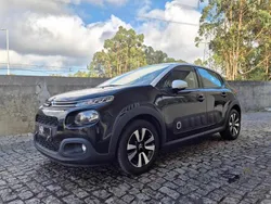 Preto Usado 2018 Citroën C3 PureTech Citadino | € 11.500 (Preço justo)