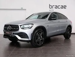 Cinza Usado 2021 Mercedes GLC300e Coupé | € 49.500 (Bom preço)