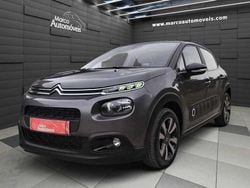 Cinzento Usado 2019 Citroën C3 PureTech Citadino | € 13.350 (Preço justo)