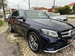 Azul Usado 2018 Mercedes GLC220 Advanced SUV | € 36.900 (Preço justo)