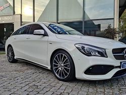 Branco Usado 2018 Mercedes CLA180 AMG line Sedan | € 20.990 (Preço justo)