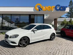 Branco Usado 2013 Mercedes A180 AMG line | € 13.990 (Bom preço)