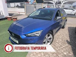 Azul Usado 2021 Seat Leon ST FR Carrinha | € 21.490 (Preço justo)