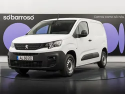 Branco Usado 2021 Peugeot Partner Premium Monovolume | € 14.990 (Bom preço)