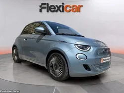 Azul Usado 2021 Fiat 500e Icon | € 16.990 (Preço justo)