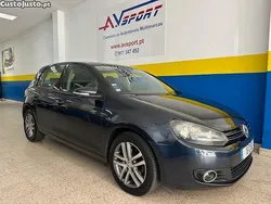 Azul Usado 2009 VW Golf VI Trendline Citadino | € 6.450 (Super Preço)