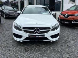 Branco Usado 2016 Mercedes C180 AMG line Coupé | € 24.750 (Preço elevado)