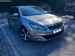 Cinza Usado 2017 Peugeot 308 Allure Carrinha | € 12.500 (Preço justo)