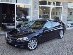 Preto Usado 2016 BMW 520 Luxury Line Carrinha | € 18.750 (Bom preço)