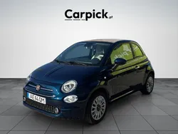 Azul Usado 2020 Fiat 500C Lounge Cabrios | € 11.490 (Bom preço)